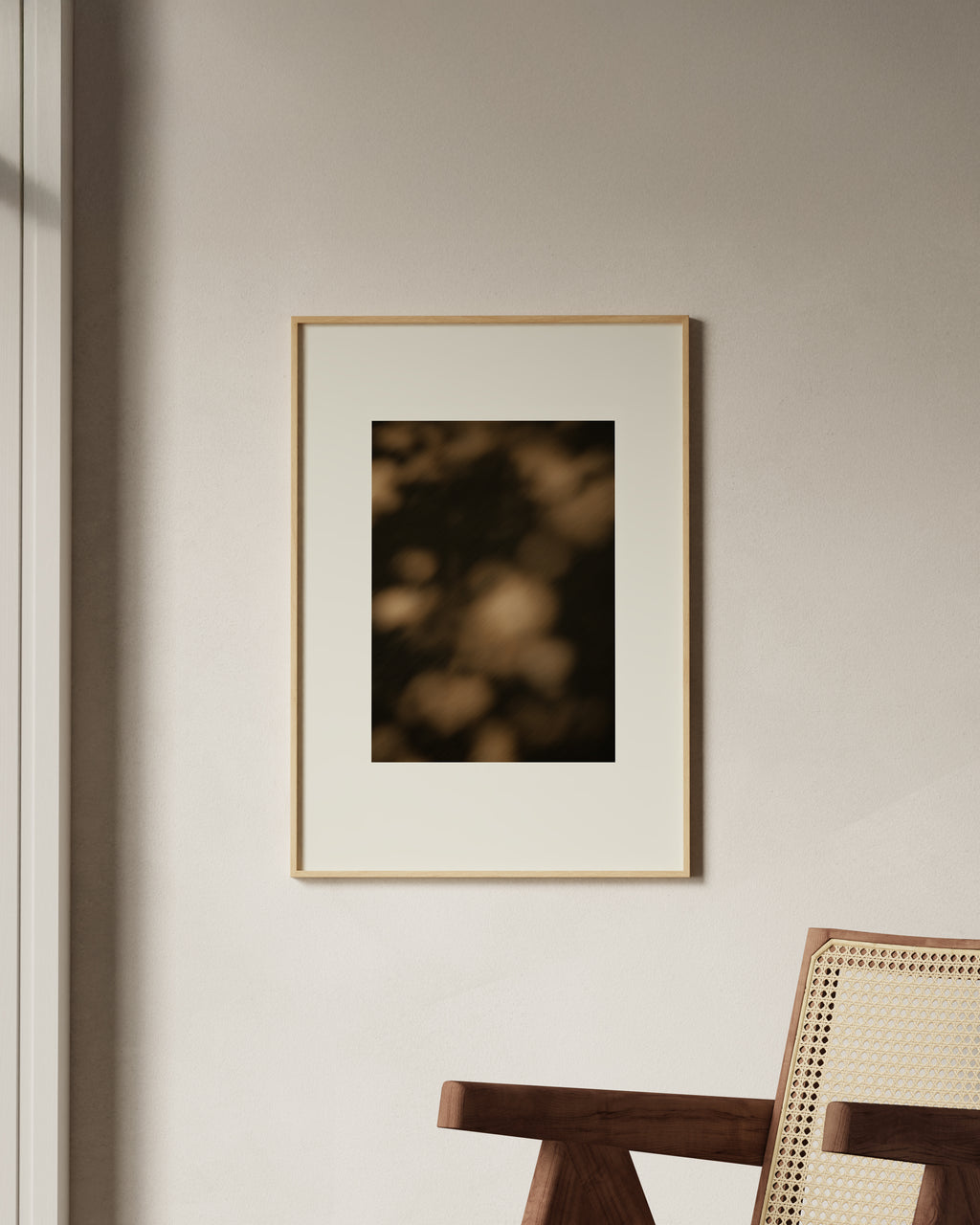 Midnight Grain | Dark Shadows Print