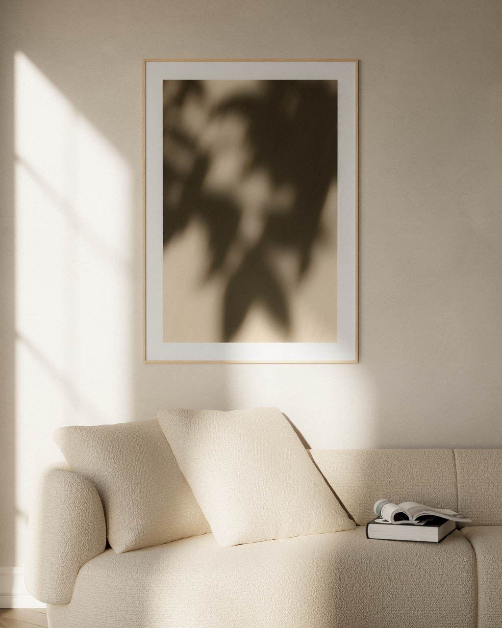 Under Exposure | Beige Shadows Print