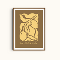 La Dolce Vita | Lemons Graphical Art Print