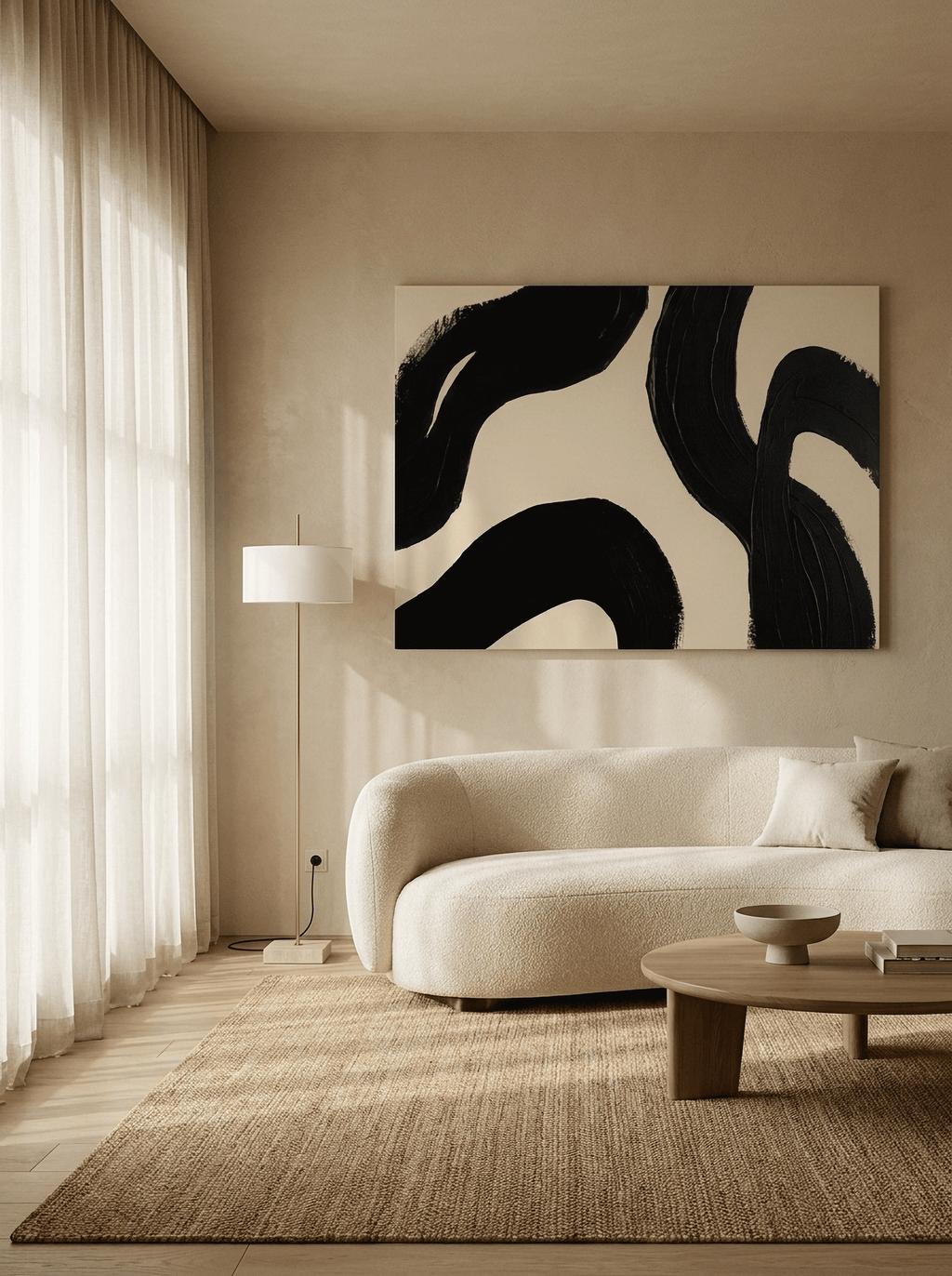 Black Flow | Canvas Print