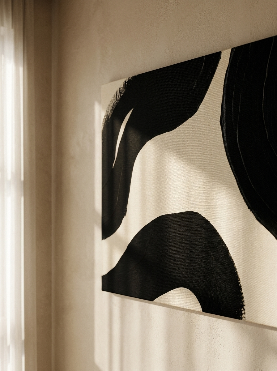 Black Flow | Canvas Print