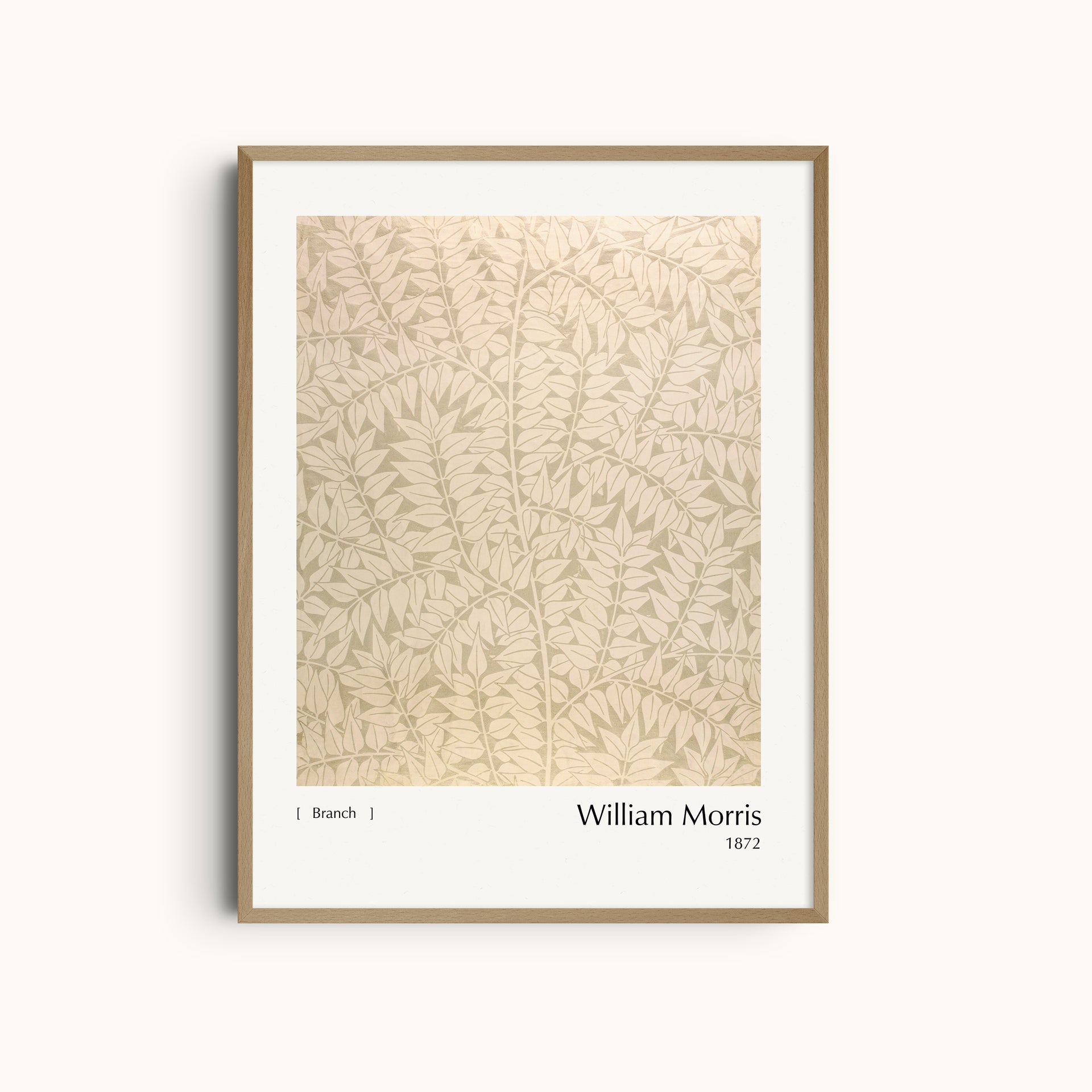 Branch by William Morris | Botanical Pattern Art Print