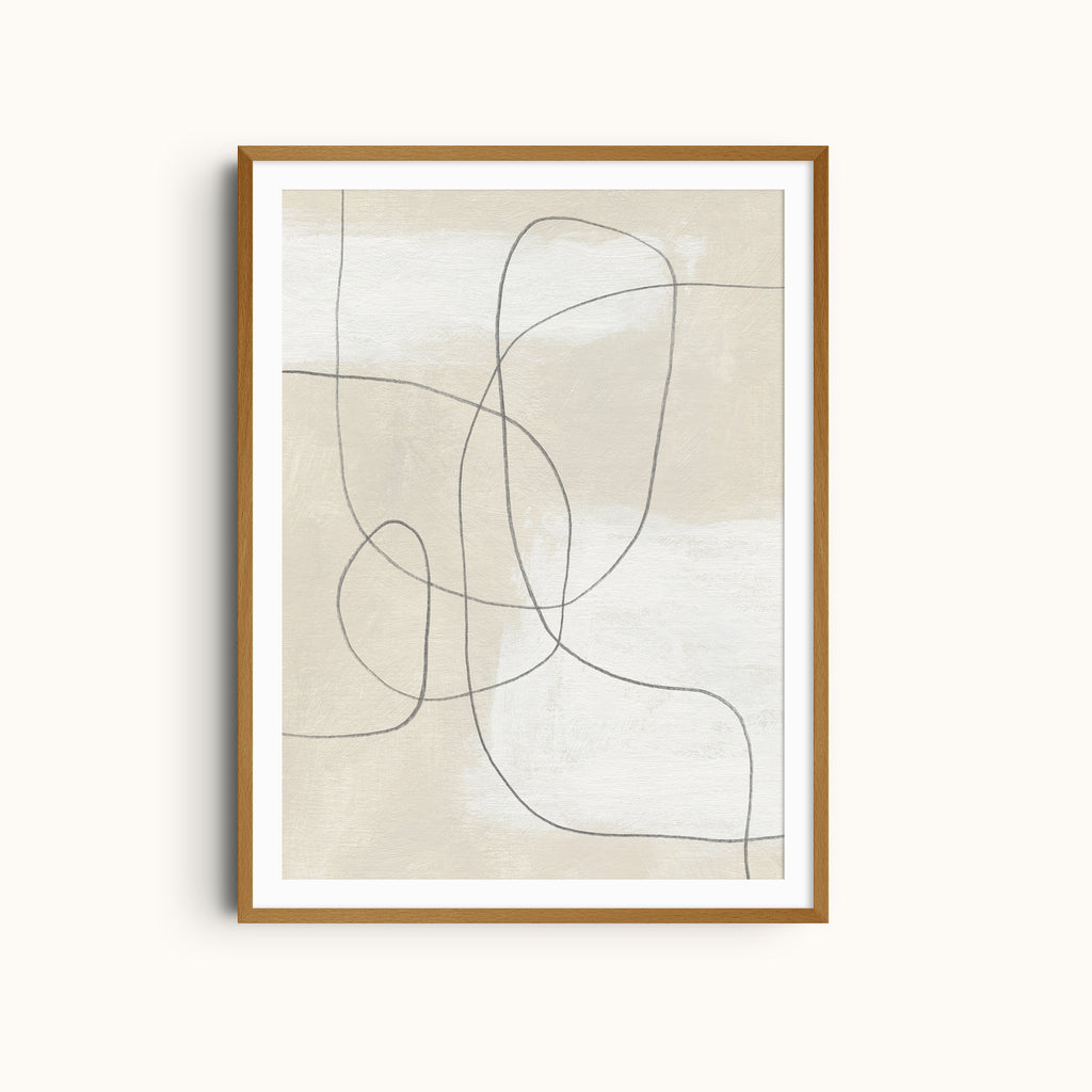 Serene Rhythm | Minimalist Art Print