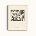 Henri Gaudier-Brzeska Wrestlers Print | Modernist Wall Art