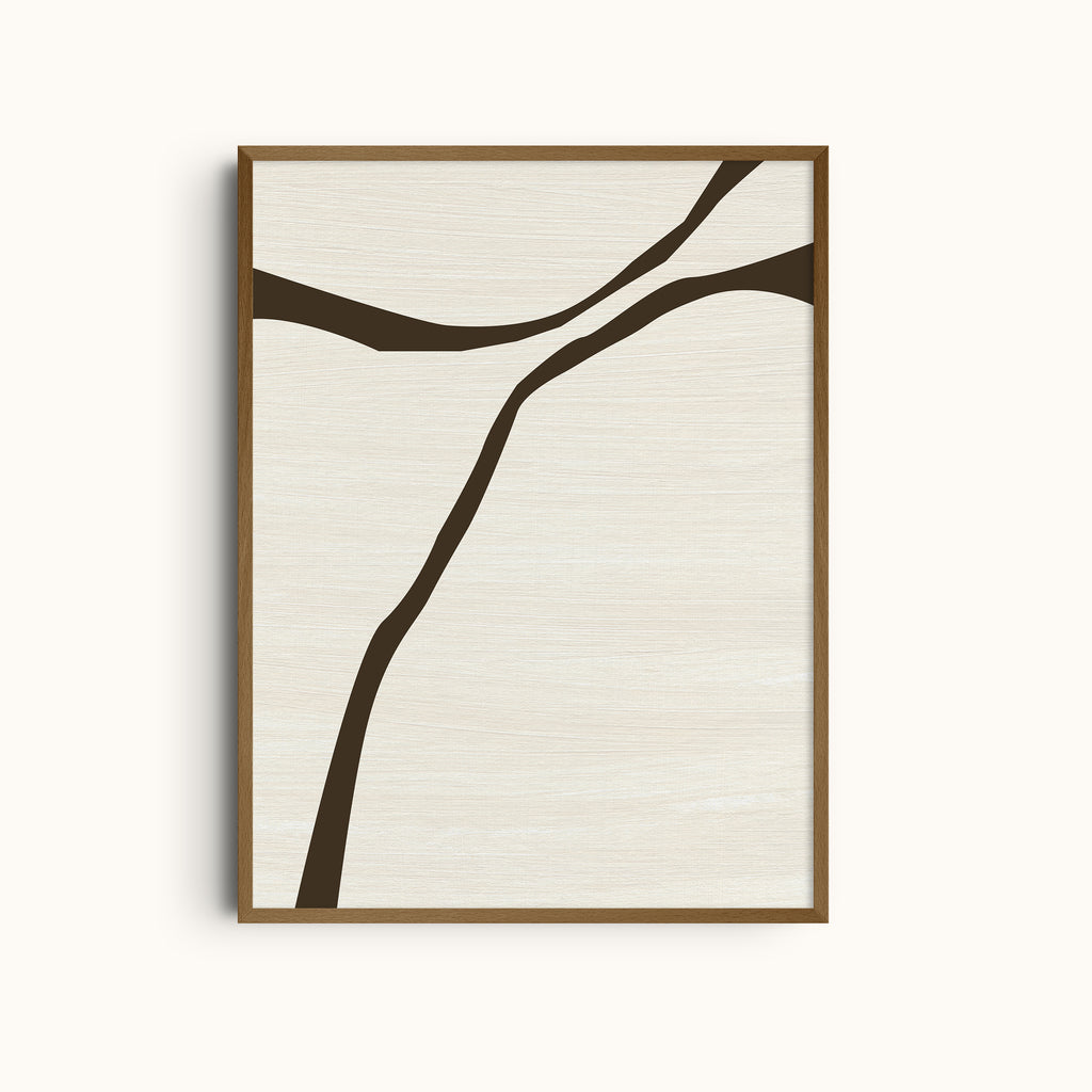 Dancing Curves | Abstract Wall Art