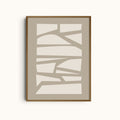 Blocks Study | Beige Wall Art