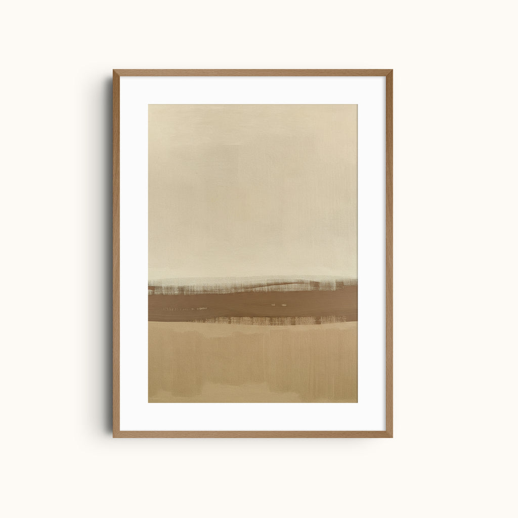 Resting Field | Horizon Art Print