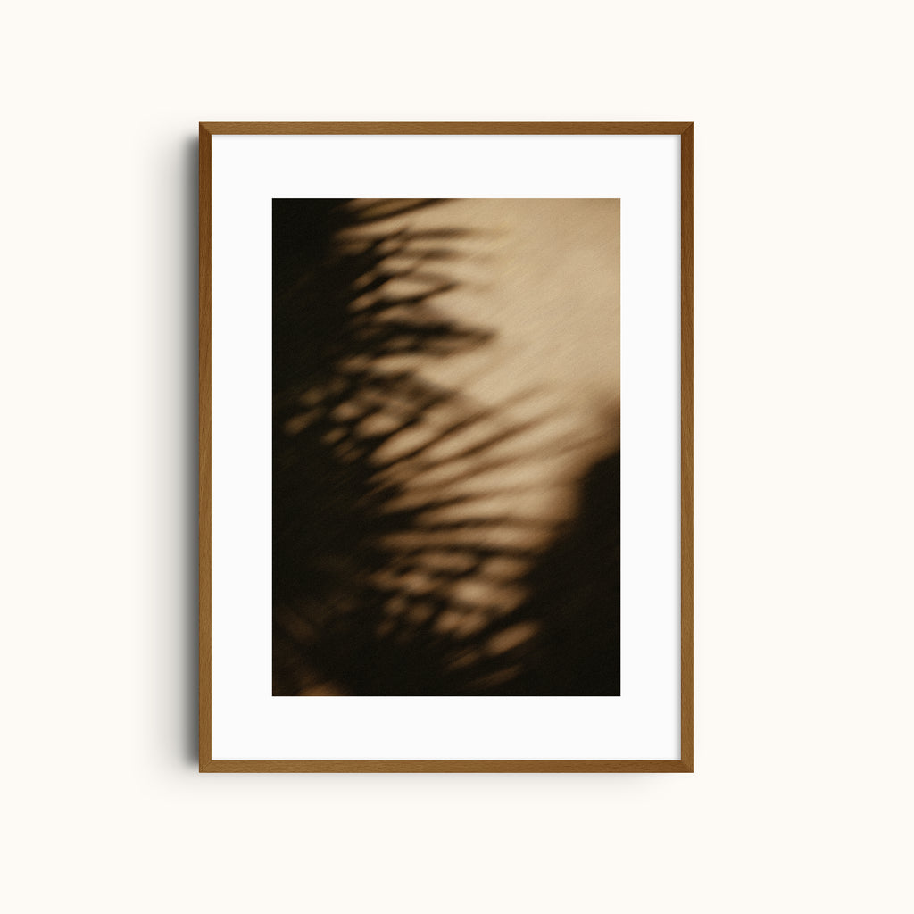 Dusk Geometry | Palm Shadows Print