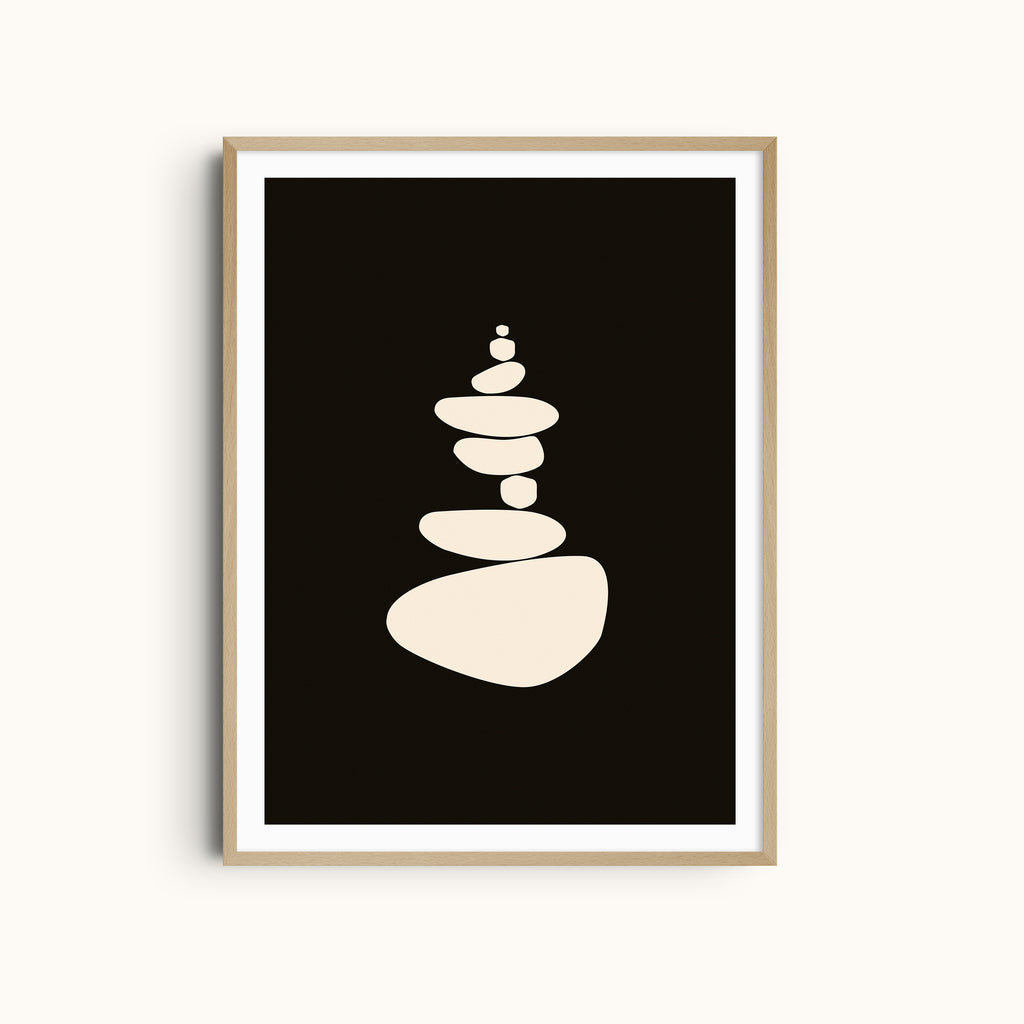 Balancing Stones | Contemporary Wall Art