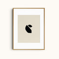 Geometric Leaf | Abstract Minimalist Art