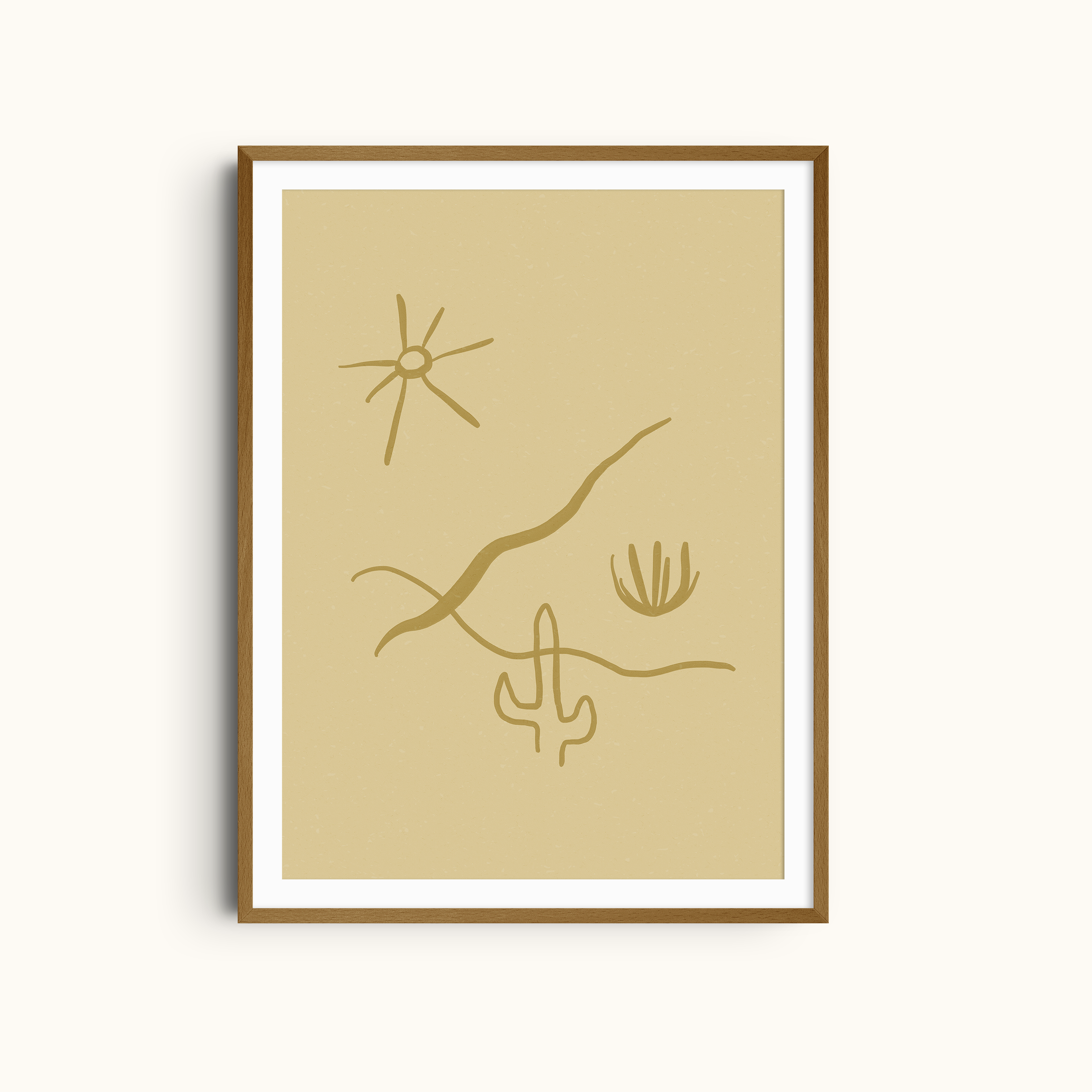 Under the Desert Sun | Desert Art Print