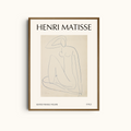 Seated Female Figure Art Print (1952) | Henri Matisse