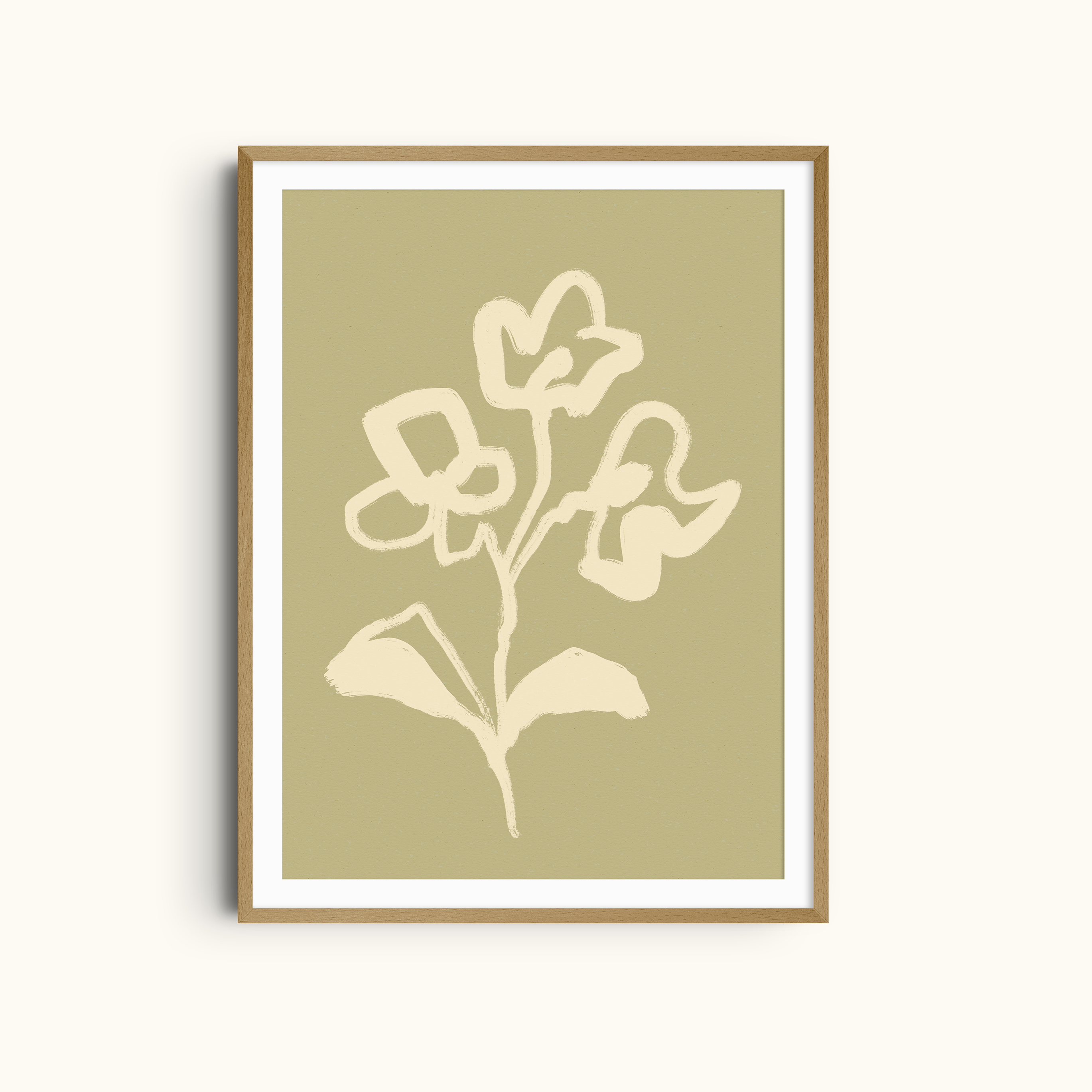 Sage Blossom | Floral Art Print