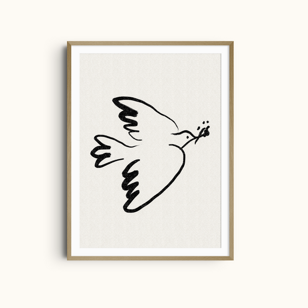 Wings of Hope | Dove Art Print