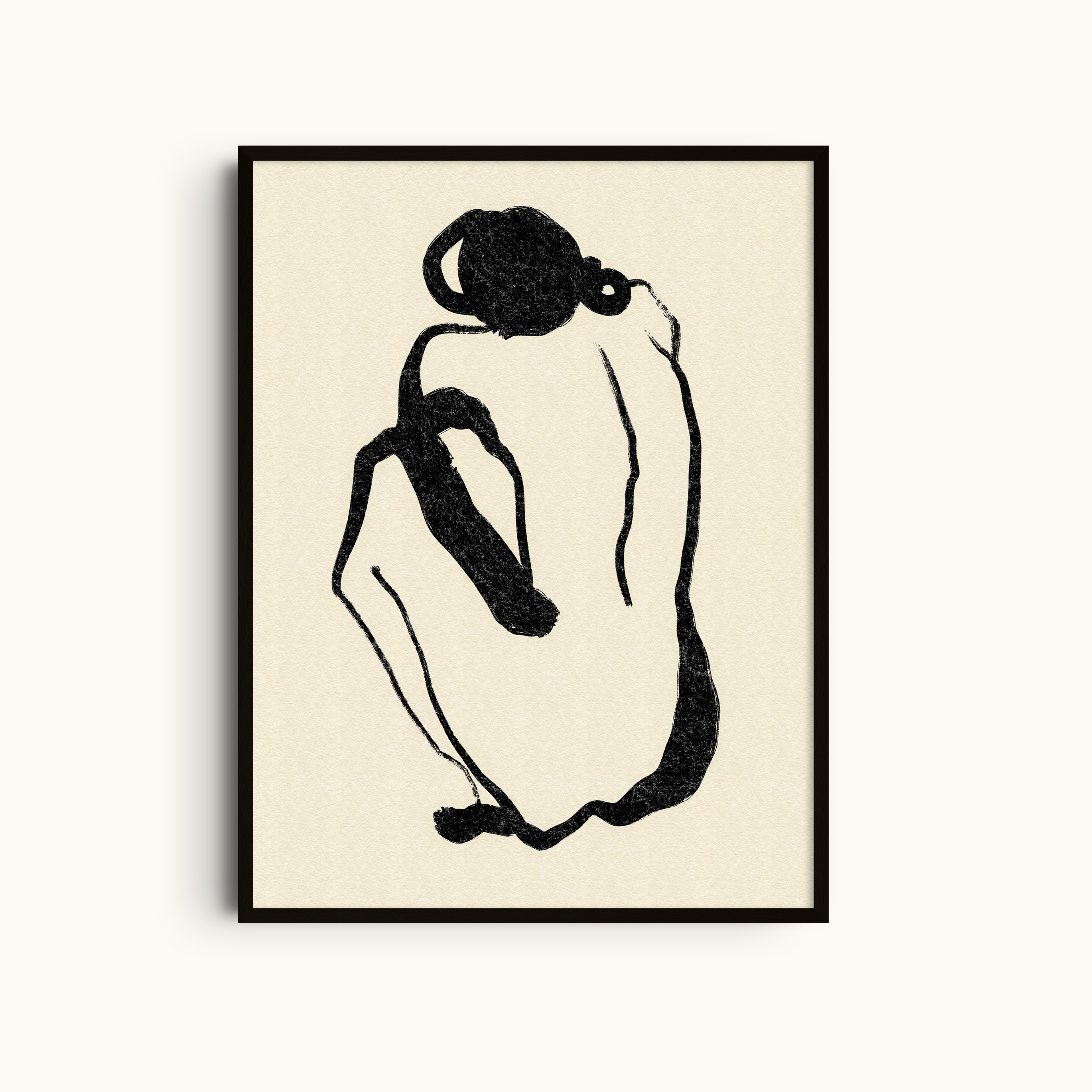 Her Own Space | Woman Figure Art Print