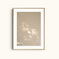 Sunlit Silence | Minimalist Beige Wall Art Print