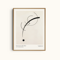 Free Curve to the Point by Wassily Kandinsky | Abstract Modern Art Print