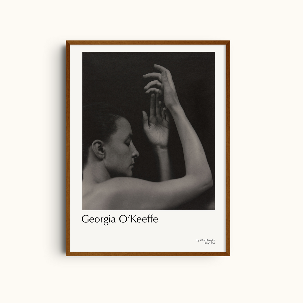 Georgia O’Keeffe Portrait | Alfred Stieglitz Fine Art Photography Print