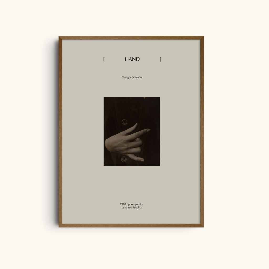Hand of Georgia O’Keeffe | Modernist Fine Art Print