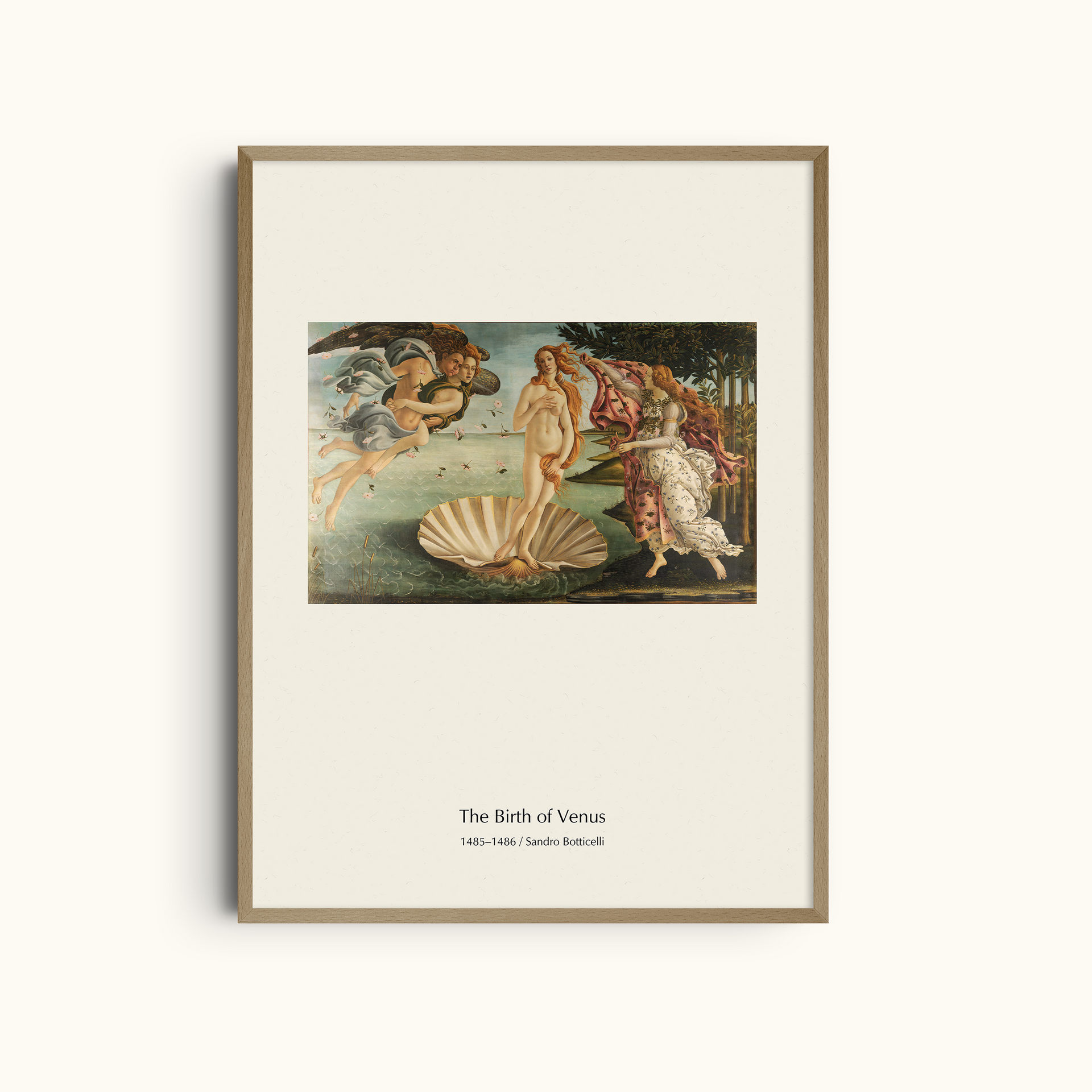 The Birth of Venus | Italian Renaissance Masterpiece Art Print