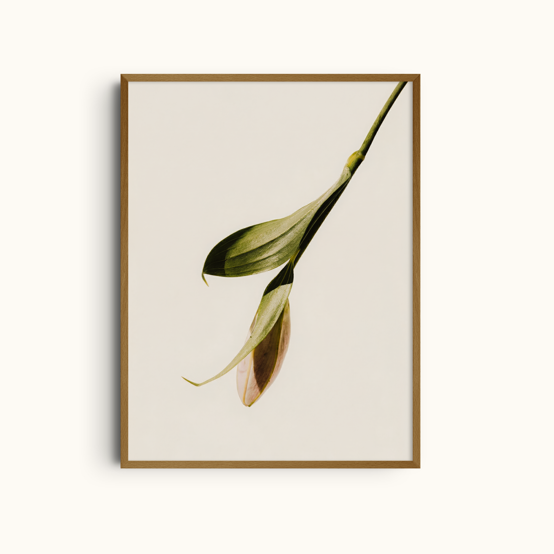 Subtle Lily | Neutral Elegant Print