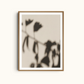 Natural Silhouette | Minimalist Shadows Wall Print