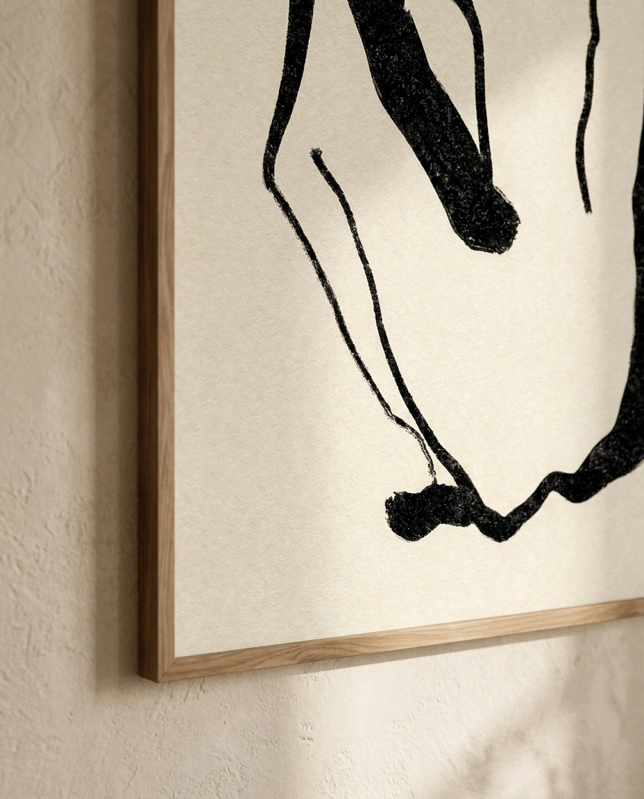Her Own Space | Woman Figure Art Print