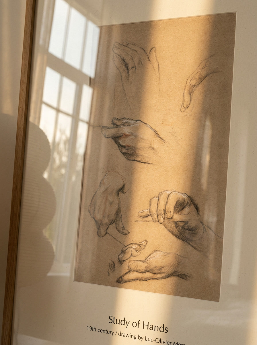 Study of Hands | Classical Figure Drawing Sketches