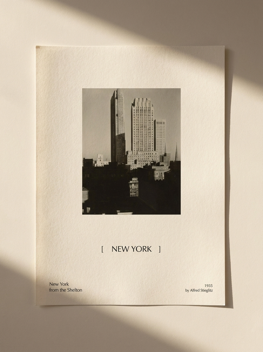 New York | Photography by Alfred Stieglitz