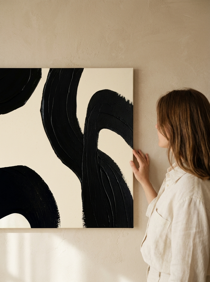 Black Flow | Canvas Print