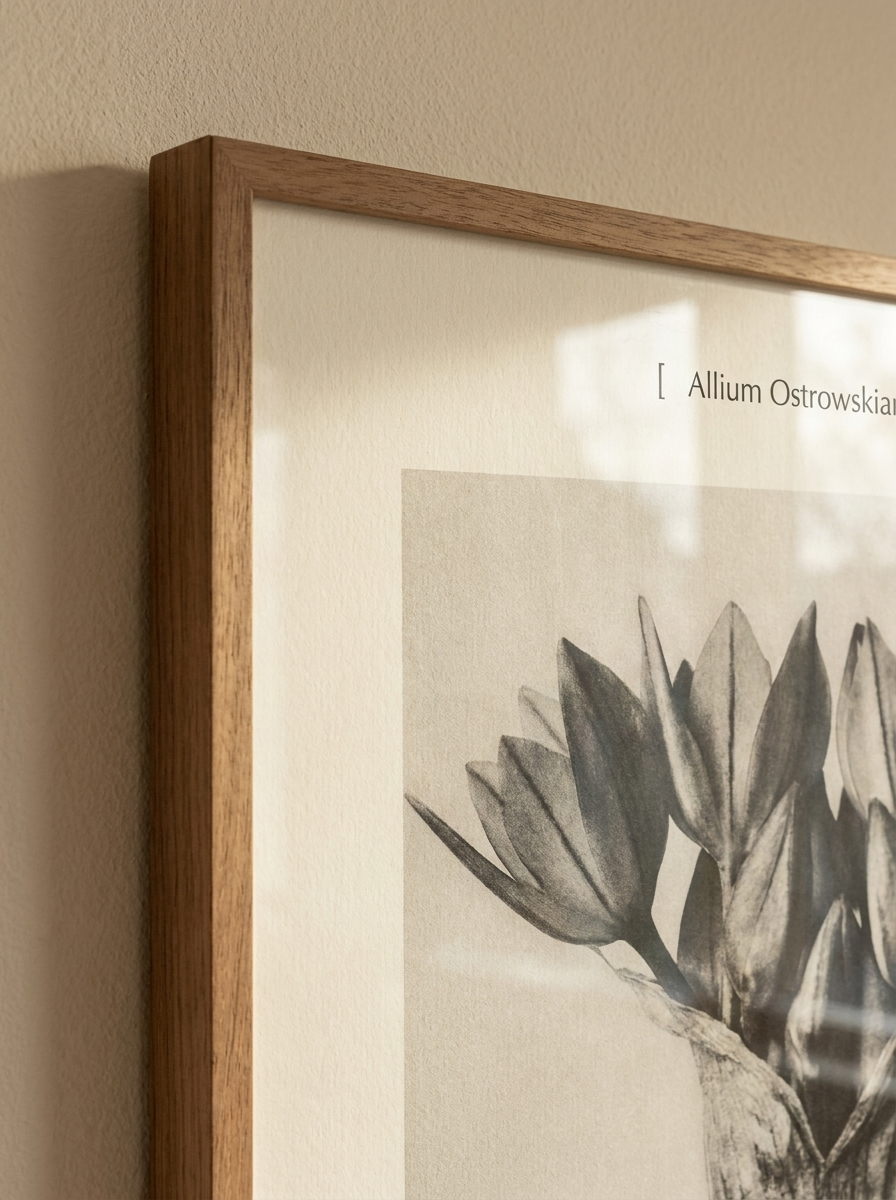 Allium Ostoroskanum | Floral Photography Print by Karl Blossfeldt