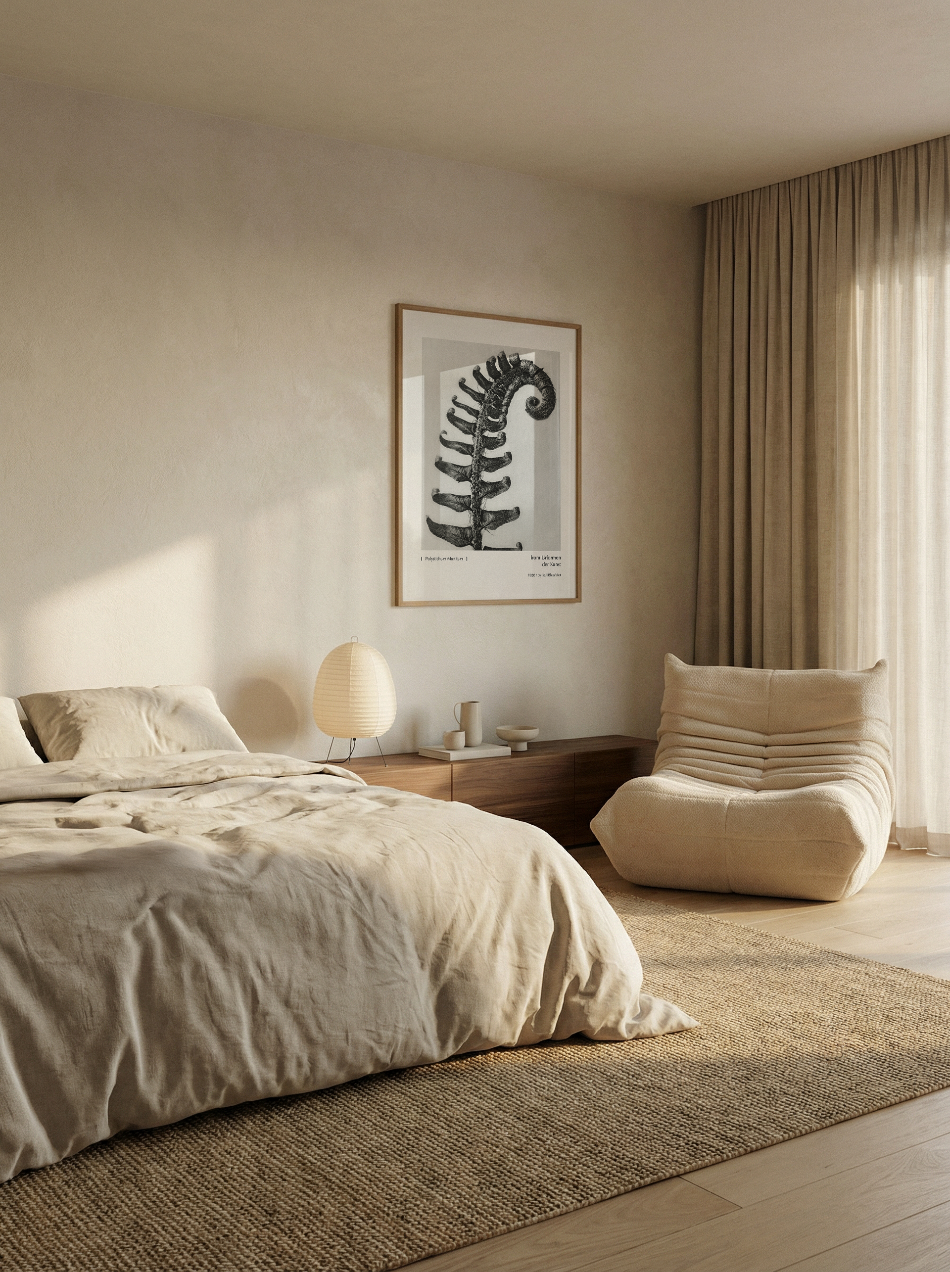 Polystichum Munitum | Floral Photography Print by Karl Blossfeldt