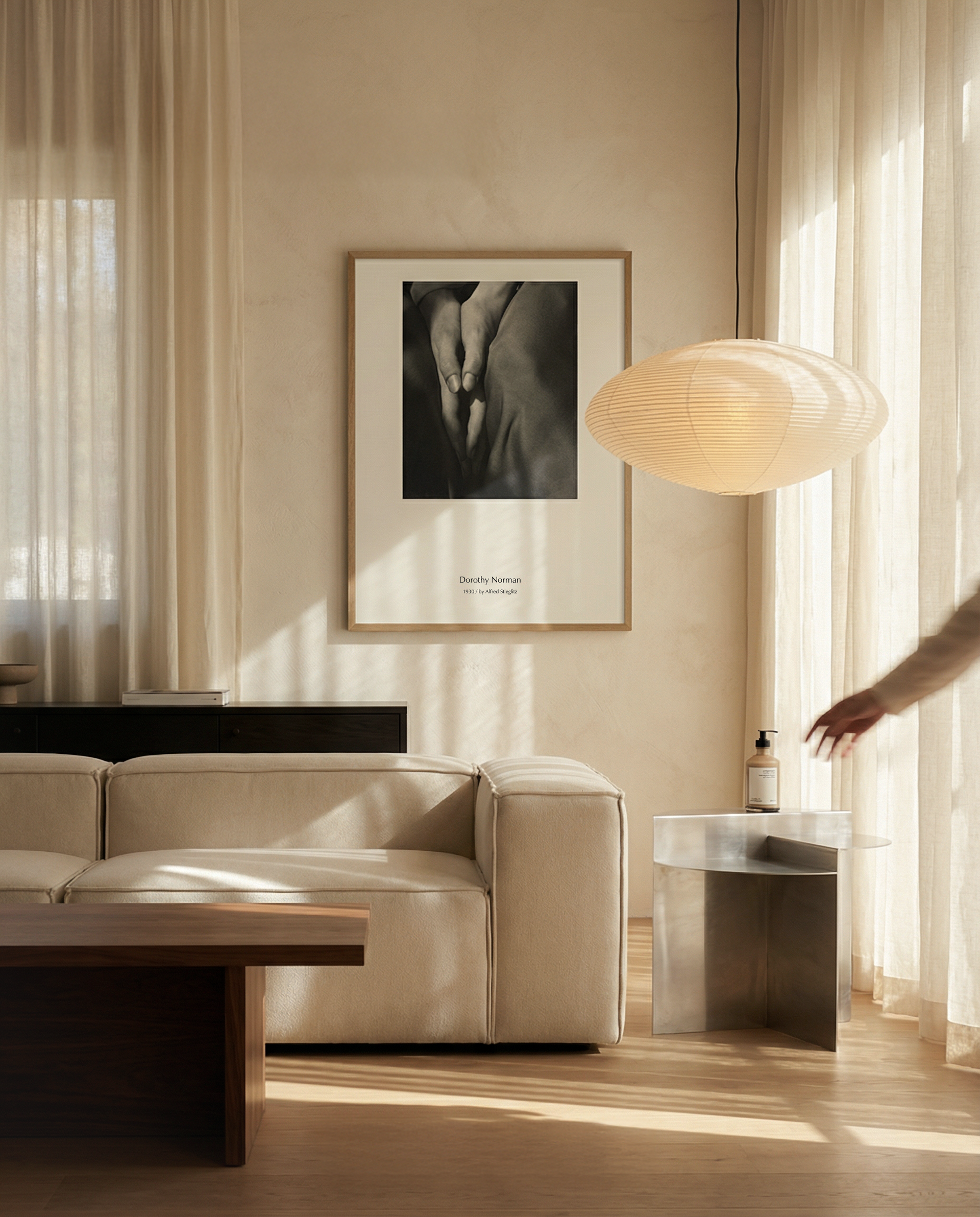 Dorothy Norman | Modernist Black and White Photography Minimalist Wall Art Print