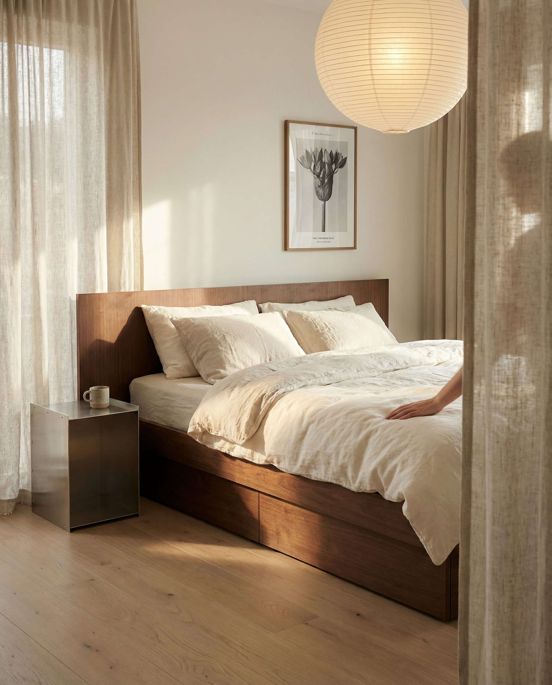 Allium Ostoroskanum | Floral Botanical Photography Print by Karl Blossfeldt