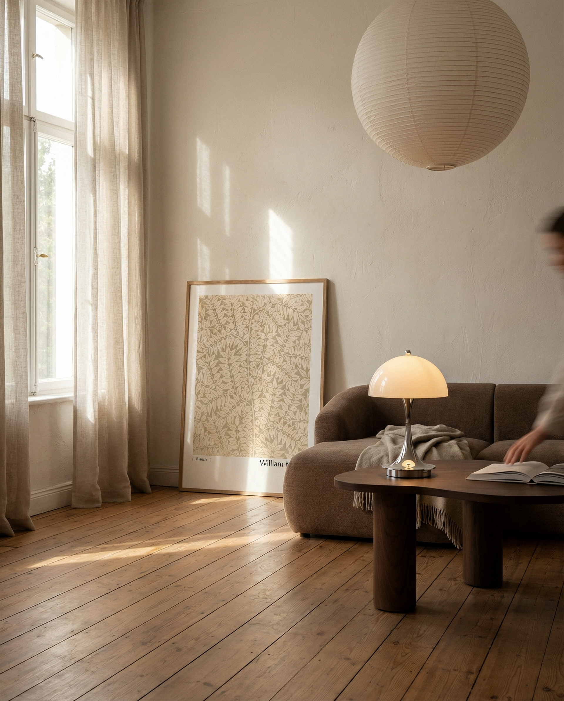 Branch by William Morris | Botanical Pattern Art Print