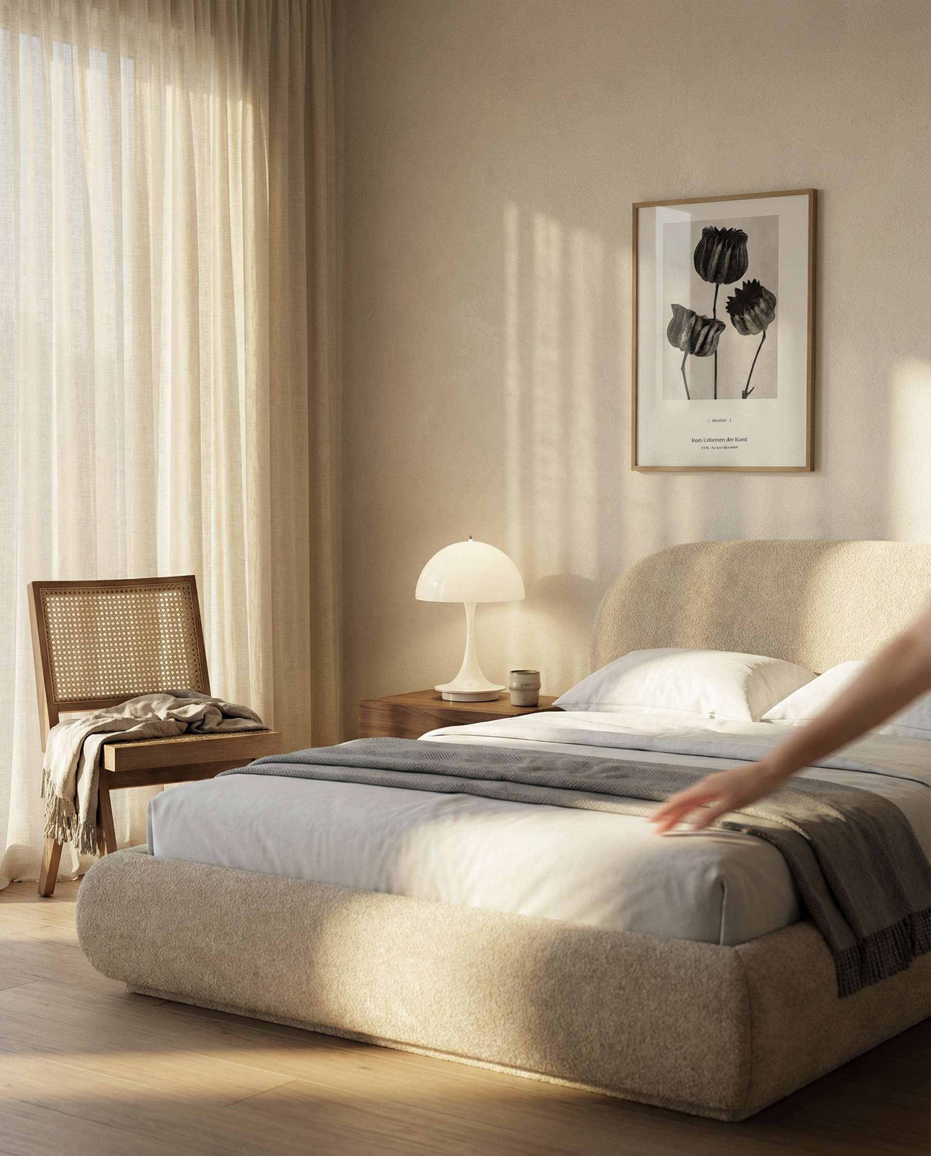 Abutilon | Botanical Minimalist Wall Art Print