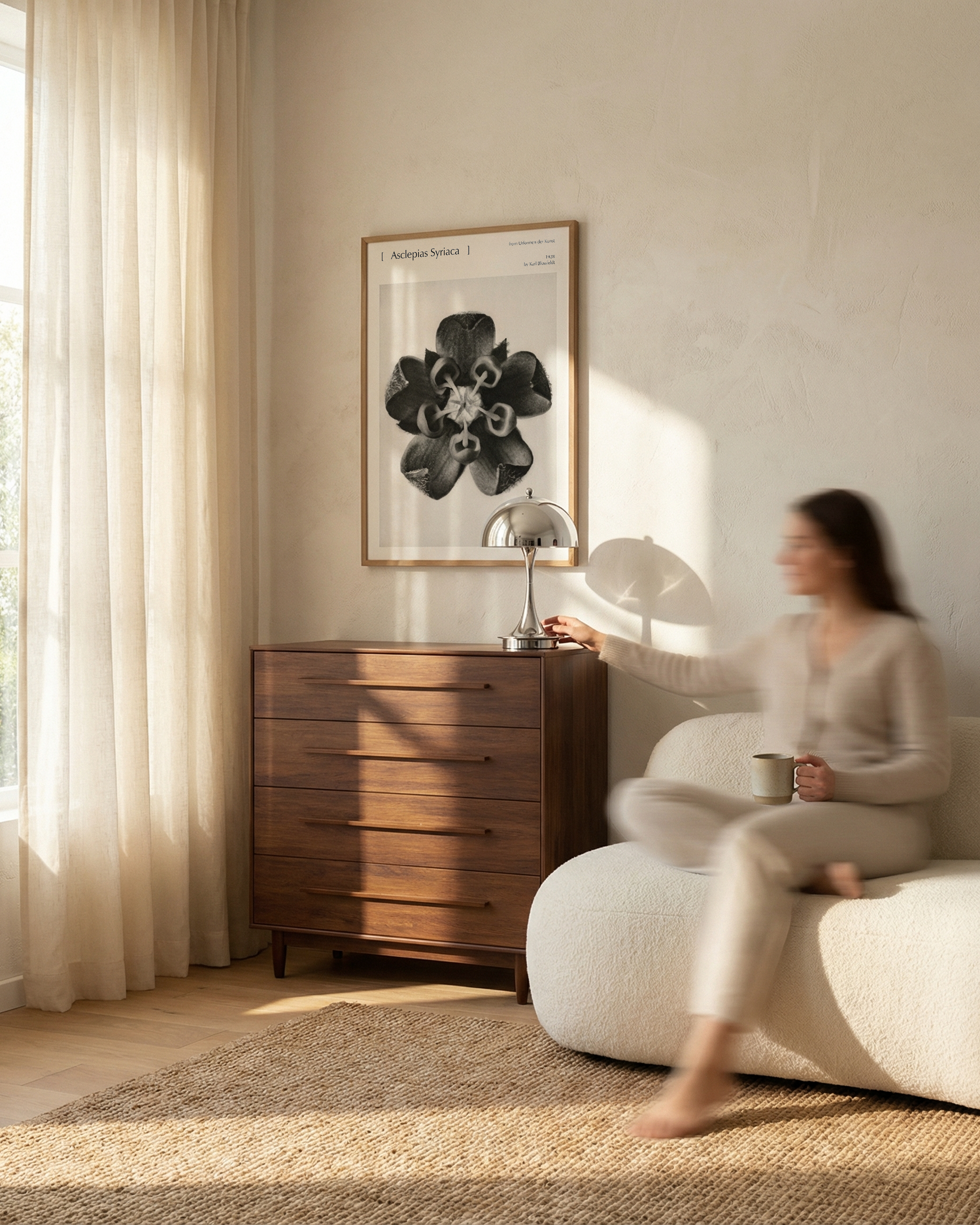 Asclepias Syriaca | Minimalist Botanical Photography Wall Art Print