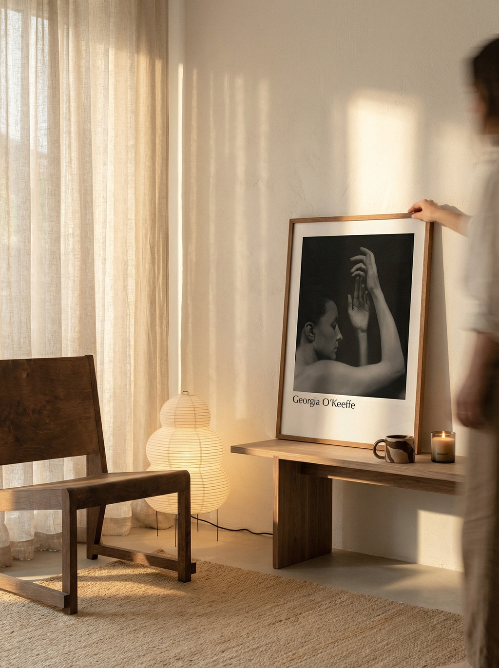 Georgia O’Keeffe Portrait | Alfred Stieglitz Fine Art Photography Print