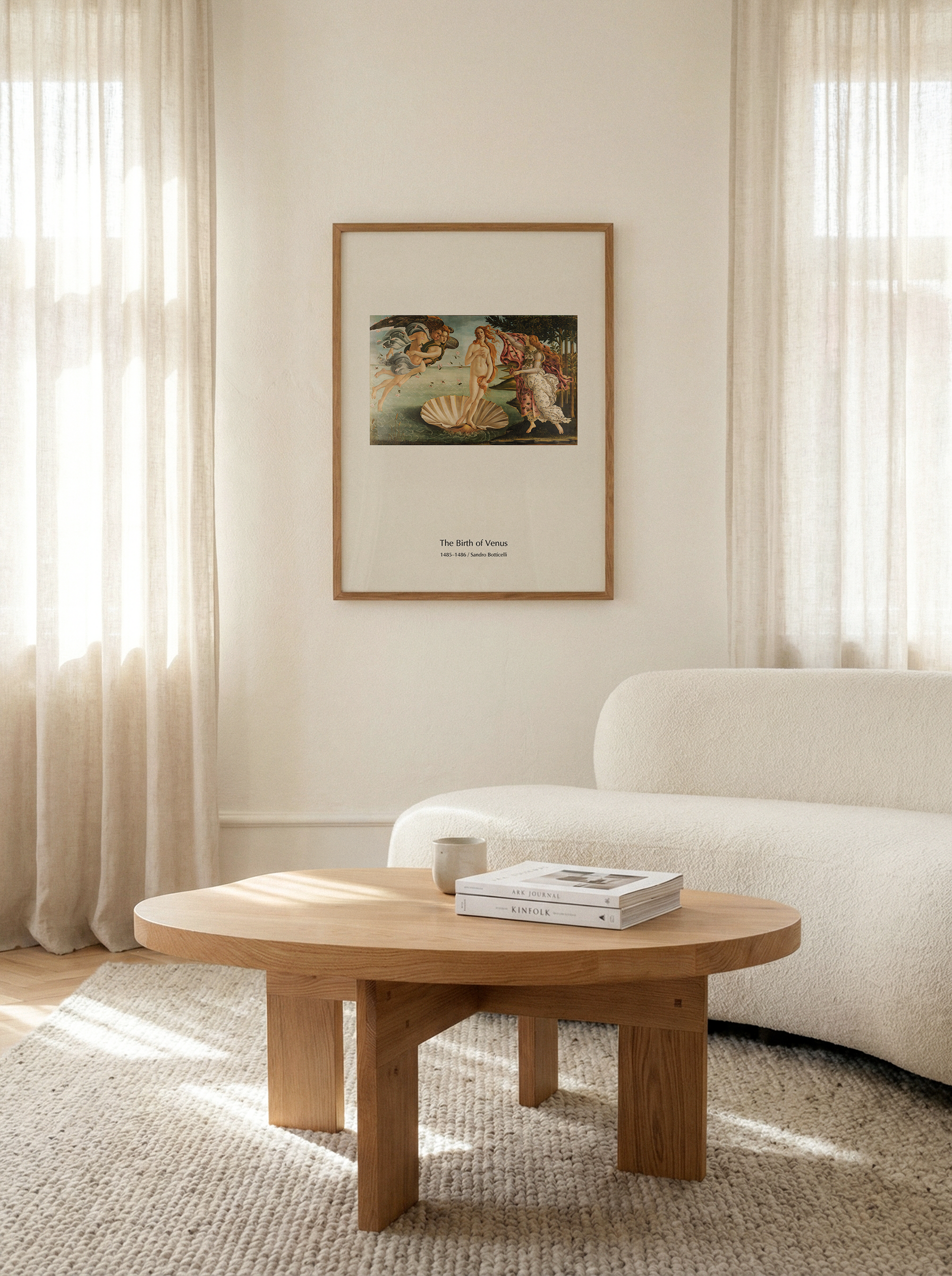 The Birth of Venus | Italian Renaissance Masterpiece Art Print