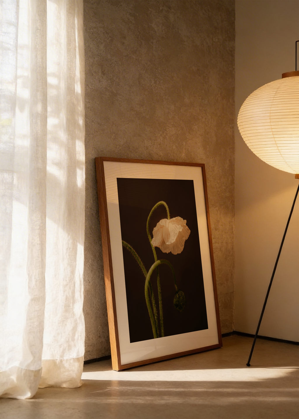 Fading Grace | Moody Art Print