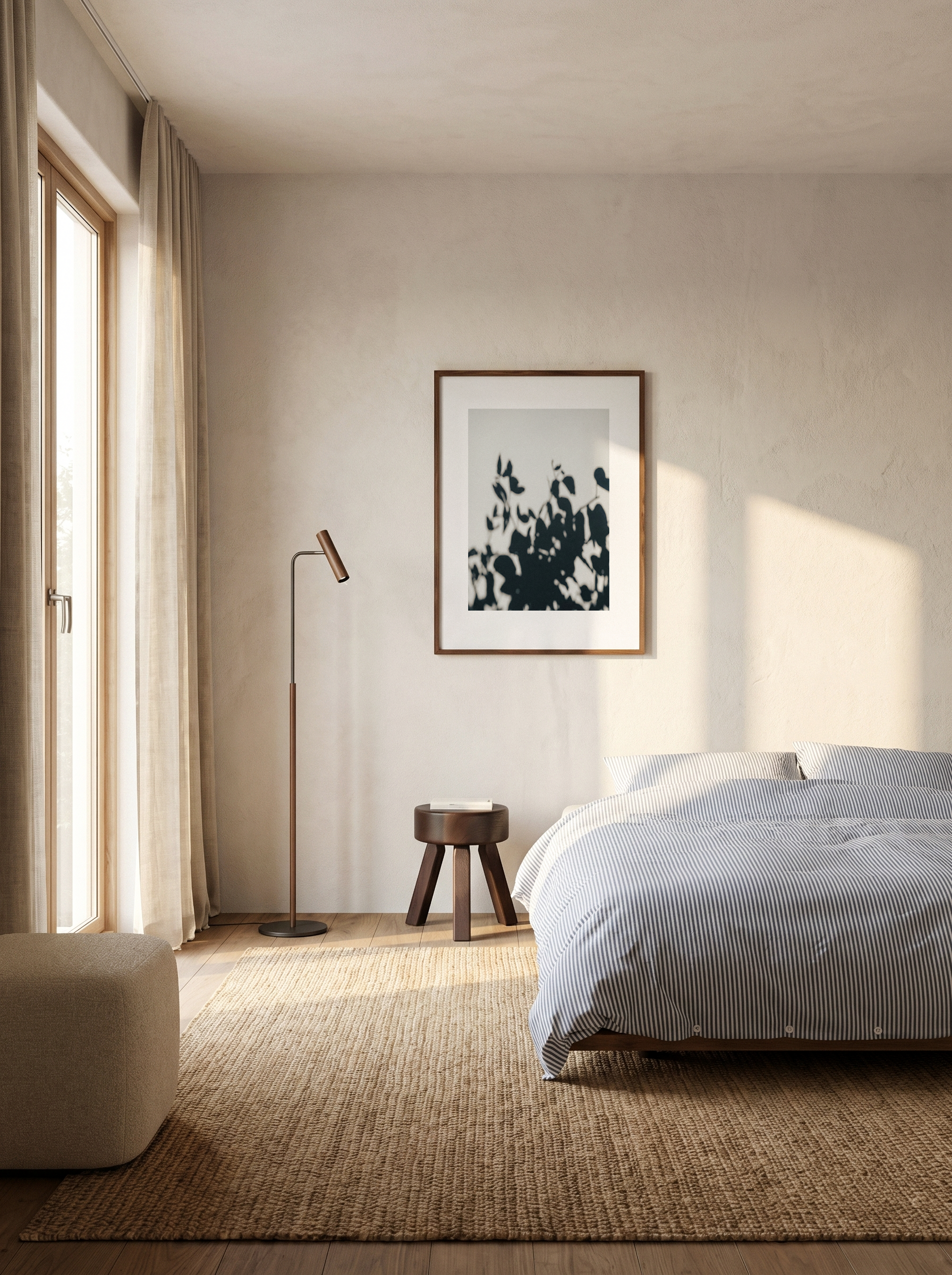 Blue Hour | Atmospheric Shadows Art Print