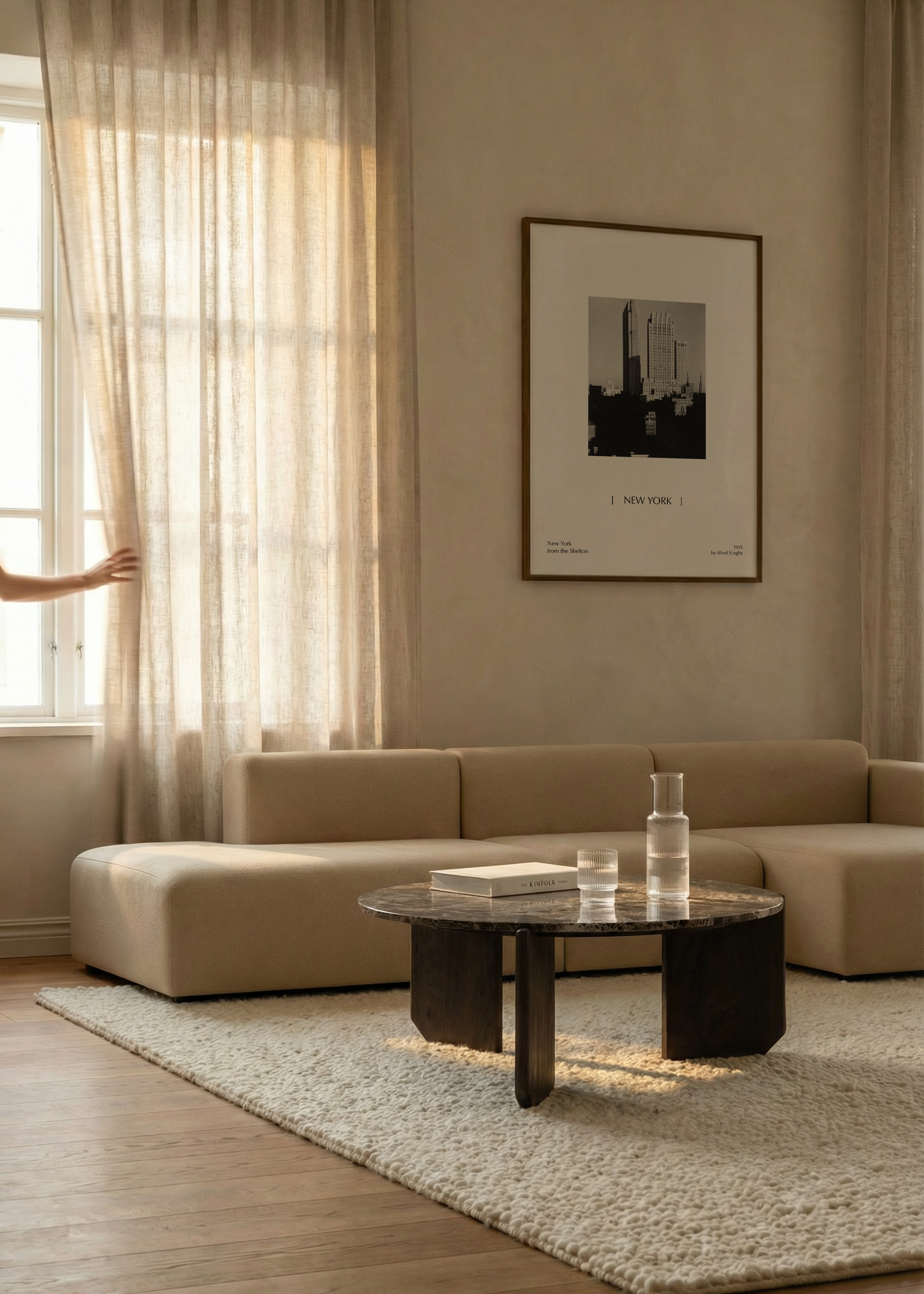 New York | Modern Architectural Photography Print by Alfred Stieglitz