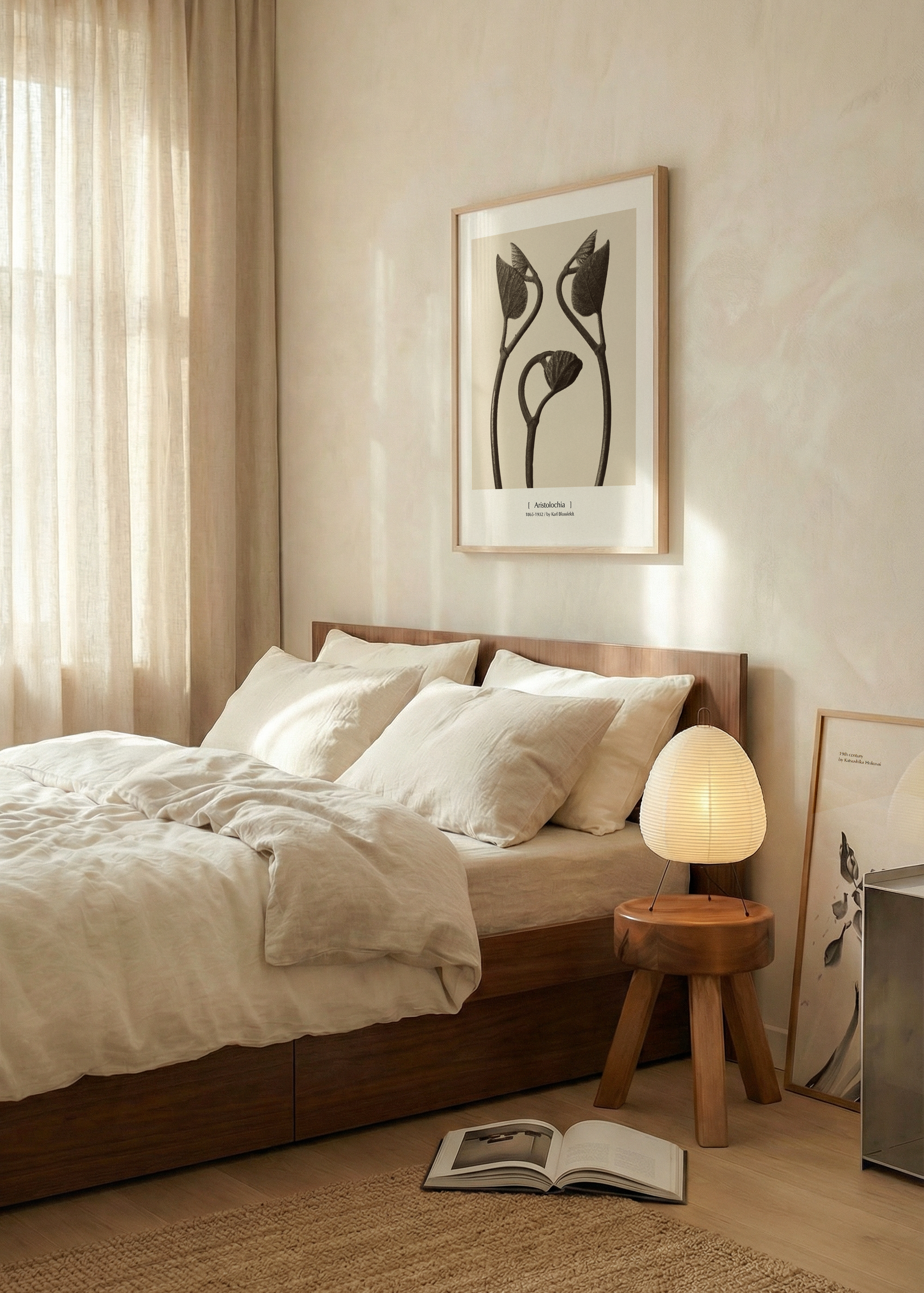 Aristolochia by Karl Blossfeldt | Botanical Modernist Photography Minimalist Wall Art Print