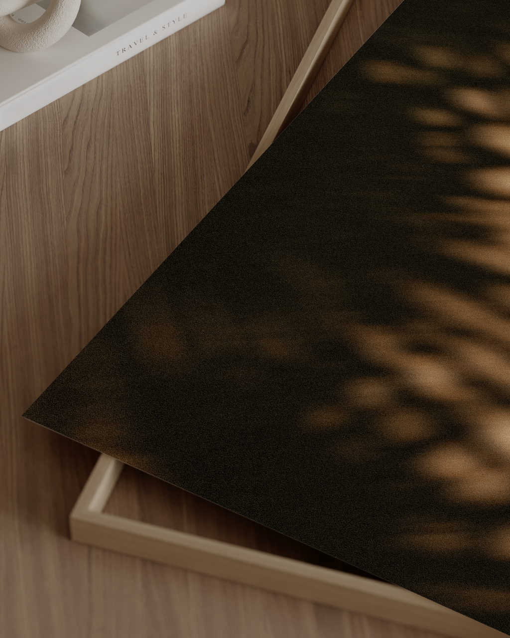 Dusk Geometry | Palm Shadows Print