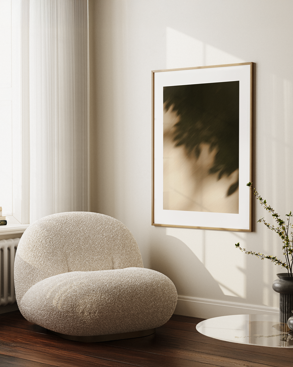 Split Light | Contrast Garden Shadows