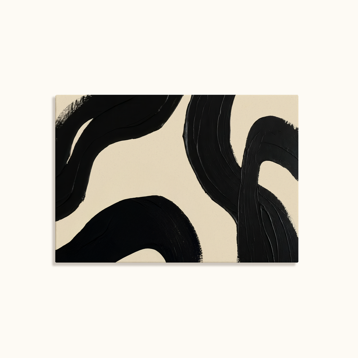 Black Flow | Canvas Print