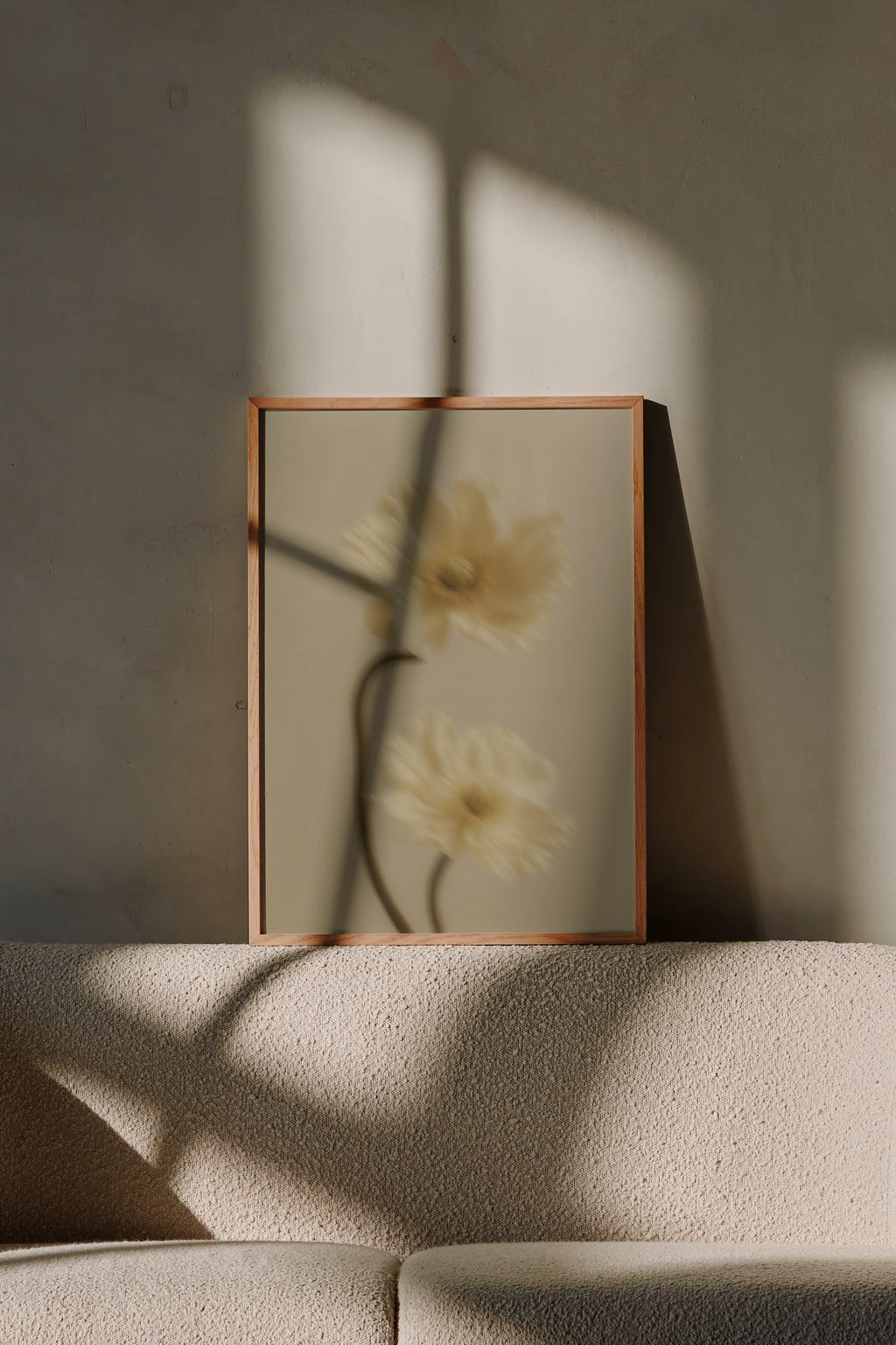 Lemon Stillness | Blurred Floral Art