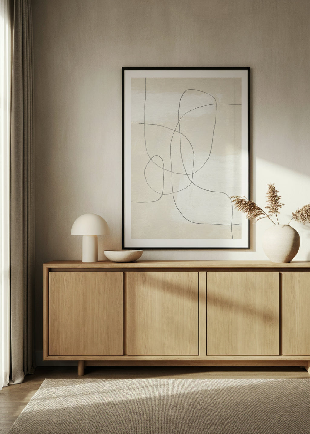 Serene Rhythm | Minimalist Art Print